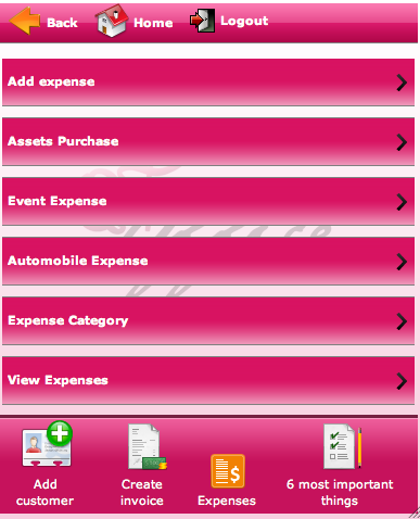 mary kay expense tracking qt office mobile